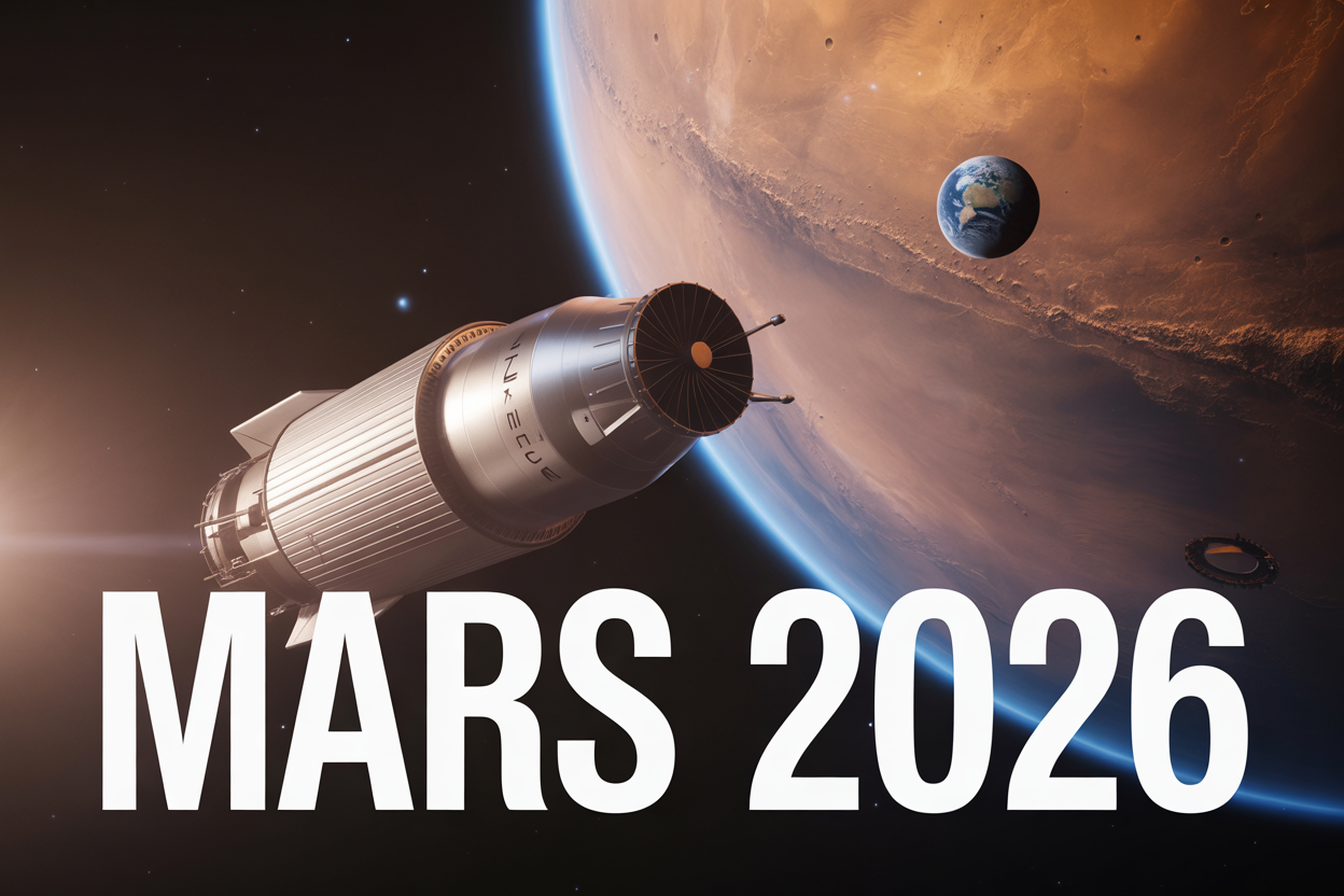 How SpaceX Starship will transport humans to Mars in 2026